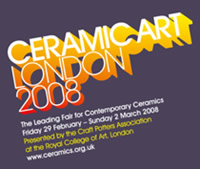 Visit Regina Heinz at Ceramic Art London 2008; Royal College of Art, London; 29th February - 2nd March 2008