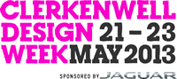 VVisit Regina Heinz at Clerkenwell Design Week 2013; Sans Walk, London EC1R 0AS, 21-23 May 2013, London