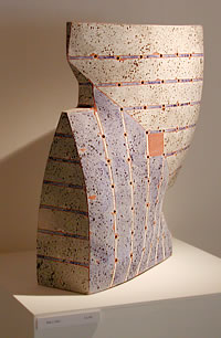Ceramic sculpture: 'With a twist'